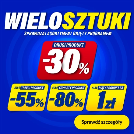 Drugi produkt 30% taniej!
