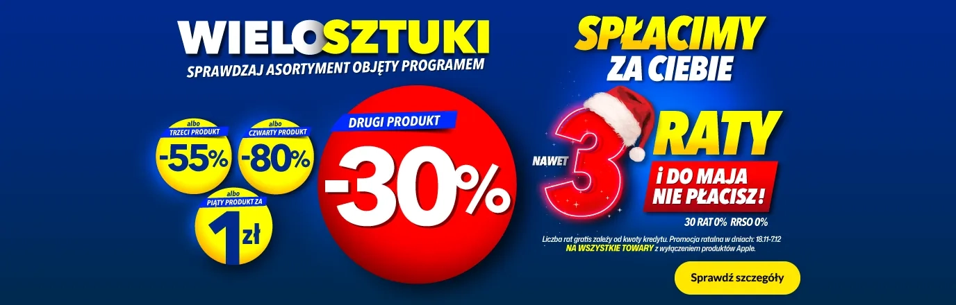 Drugi produkt 30% taniej!
