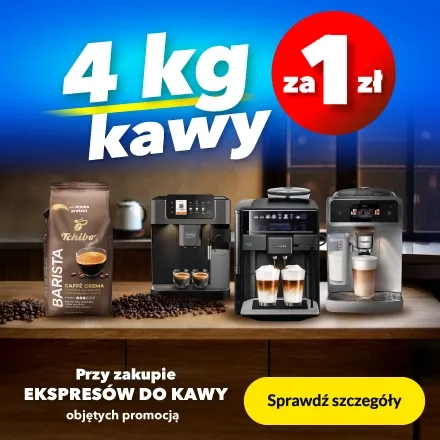Zestaw Tchibo Barista 4kg za 1 zł