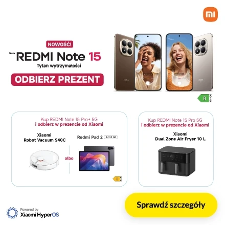 Nowość! Seria REDMI Note 15