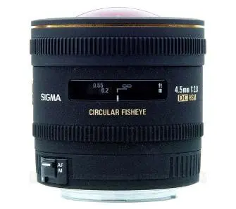 Obiektyw Sigma rybie oko AF 4,5/2,8 EX DC Fisheye HSM Canon