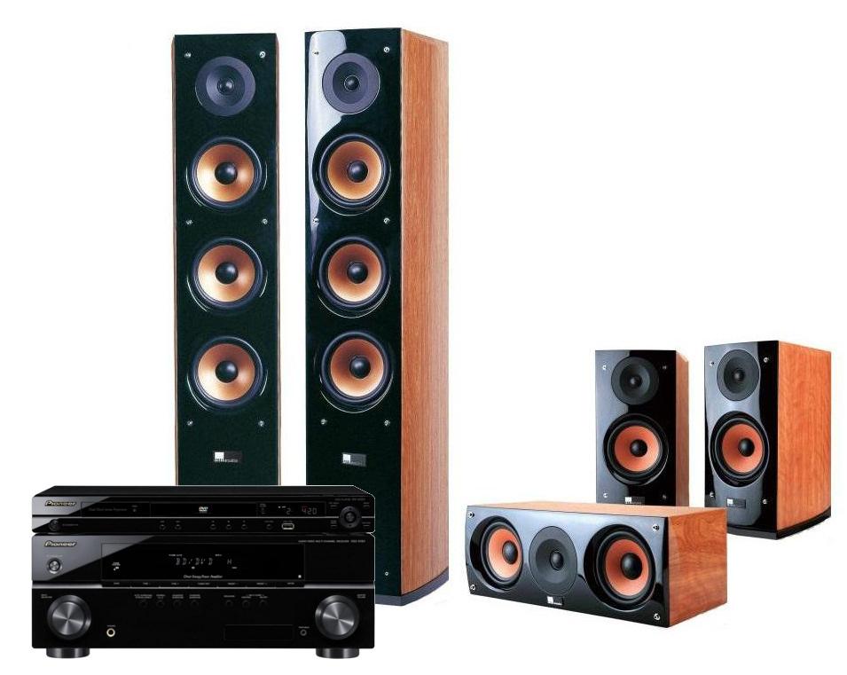 Zestaw kina Pioneer DV-420V-K, VSX-519V-K, Supernova 8