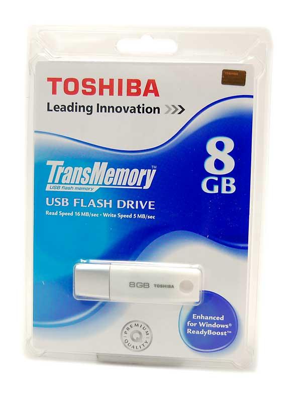 PenDrive Toshiba 8GB NOZOMI-RETAIL