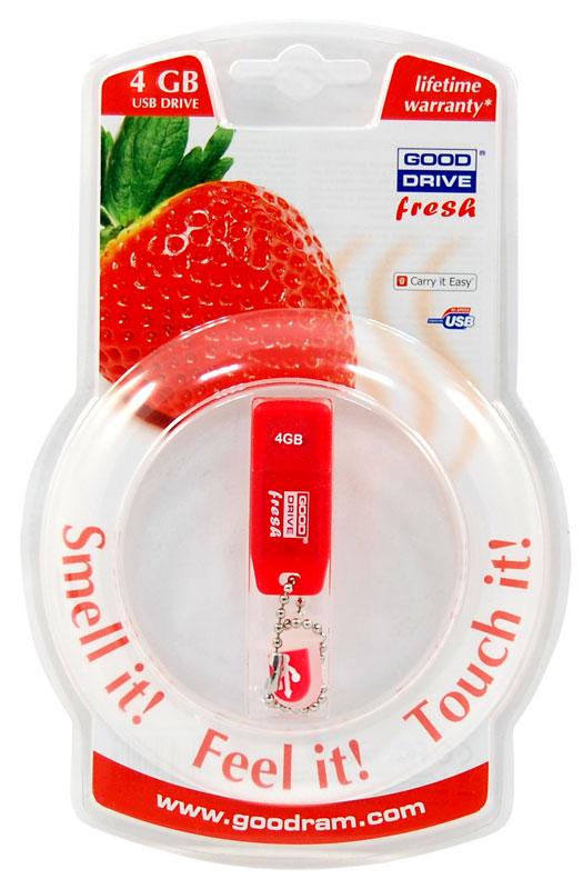 PenDrive GoodRam 4GB Fresh-Strawberry