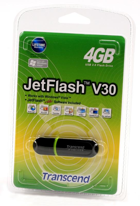 PenDrive Transcend TRANSCEND 4GB (BLACK)