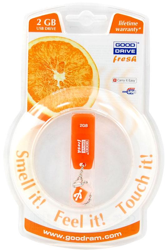 PenDrive GoodRam 2GB Fresh-Orange