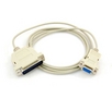 No name KABEL TRANSMISYJNY SZEREGOWY 25M/9F (NULL MODEM)