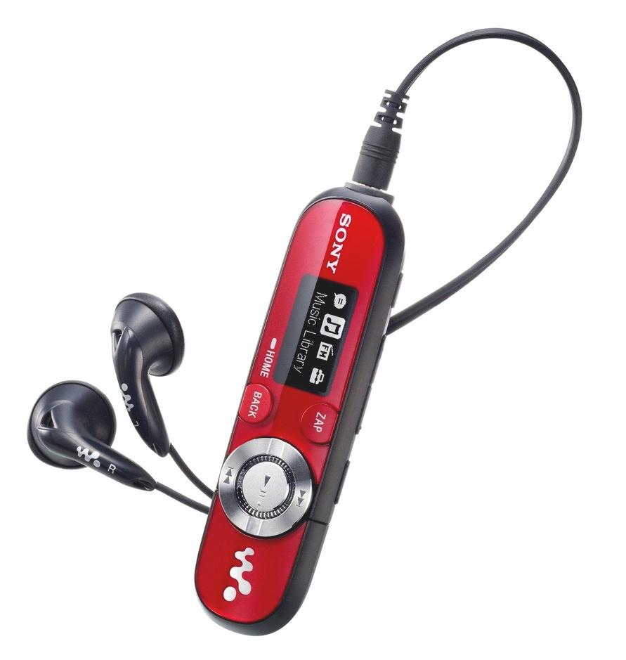 Odtwarzacz MP3 Sony NWZ-B142 (czerwony)