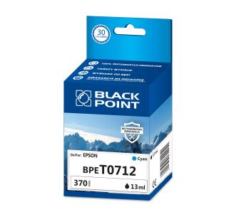 Tusz Black Point BPET0712C (zamiennik T0712) Błękitny 13 ml