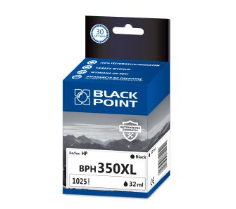 Tusz Black Point BPH350XL (zamiennik CB336 nr 350XL) Czarny 32 ml