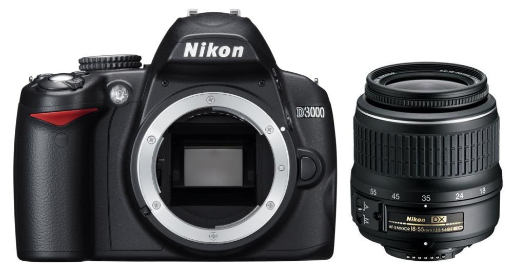 Lustrzanka Nikon D3000 18-55 II Kit