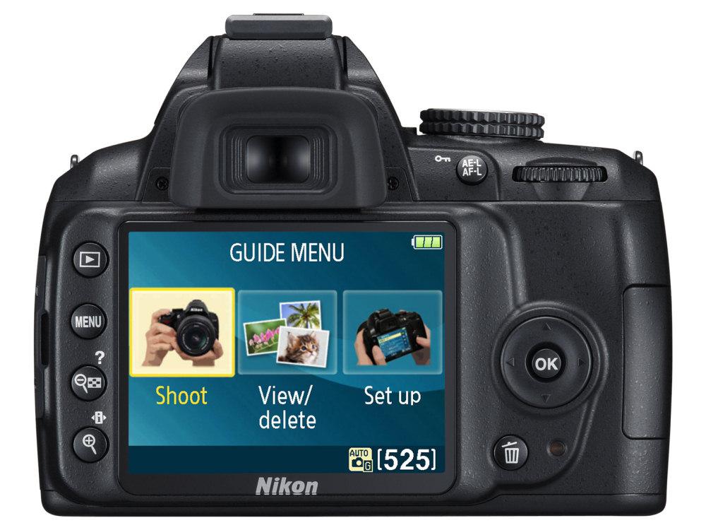 Lustrzanka Nikon D3000 18-55 VR + 55-200 VR Kit - Opinie, Cena