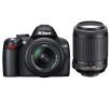 Lustrzanka Nikon D3000 18-55 VR + 55-200 VR Kit