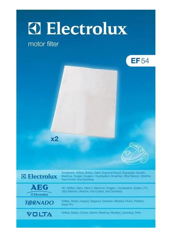 Filtry do odkurzacza Electrolux EF54 2szt.