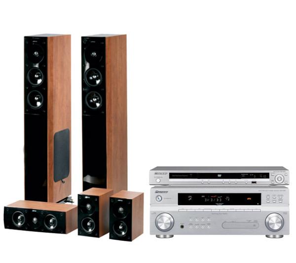 Zestaw kina Pioneer DV-410V-S VSX-918V-S Jamo S606HCS3