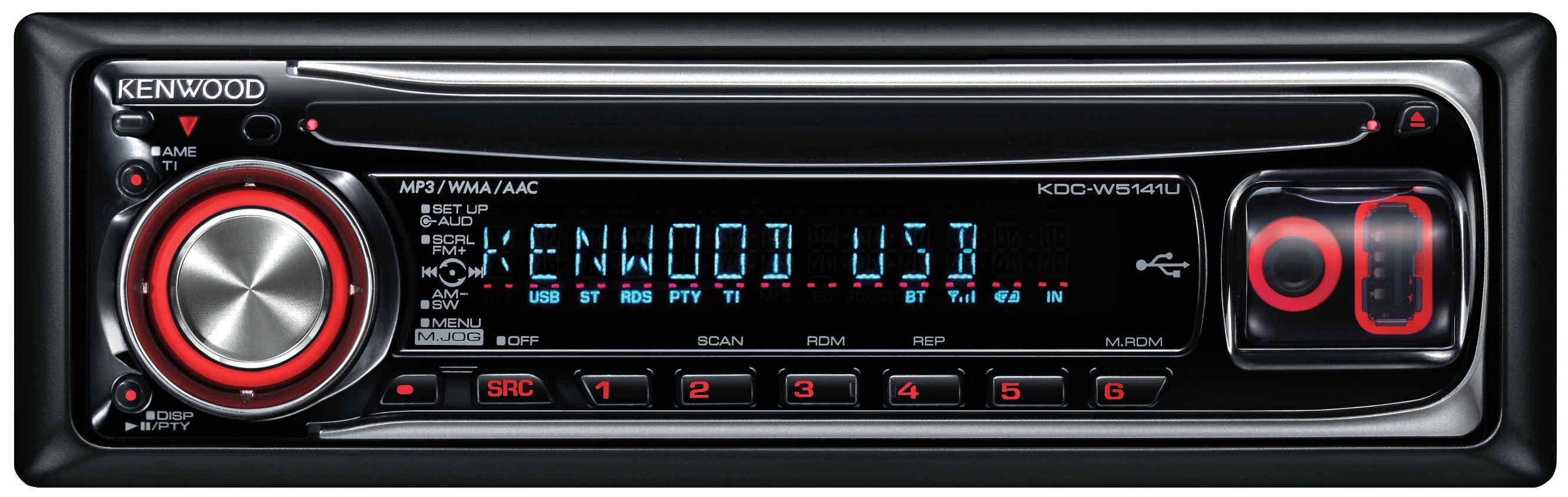 Radioodtwarzacz samochodowy Kenwood KDC-W5141UAY