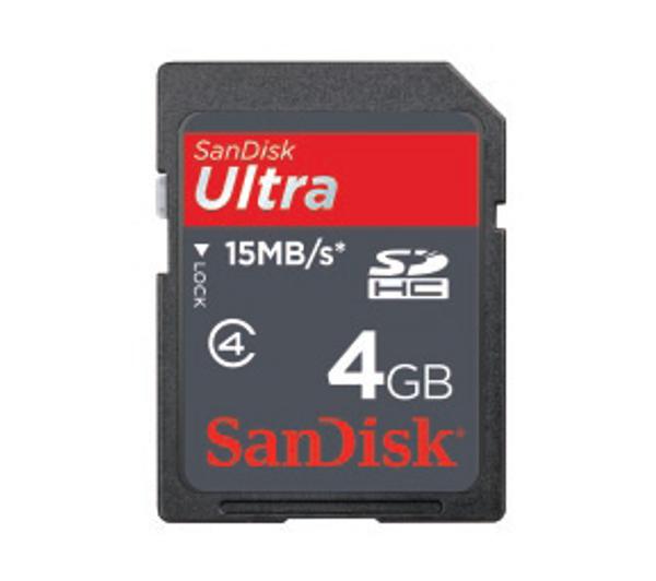 SANDISK Ultra SDHC Class 4 4GB