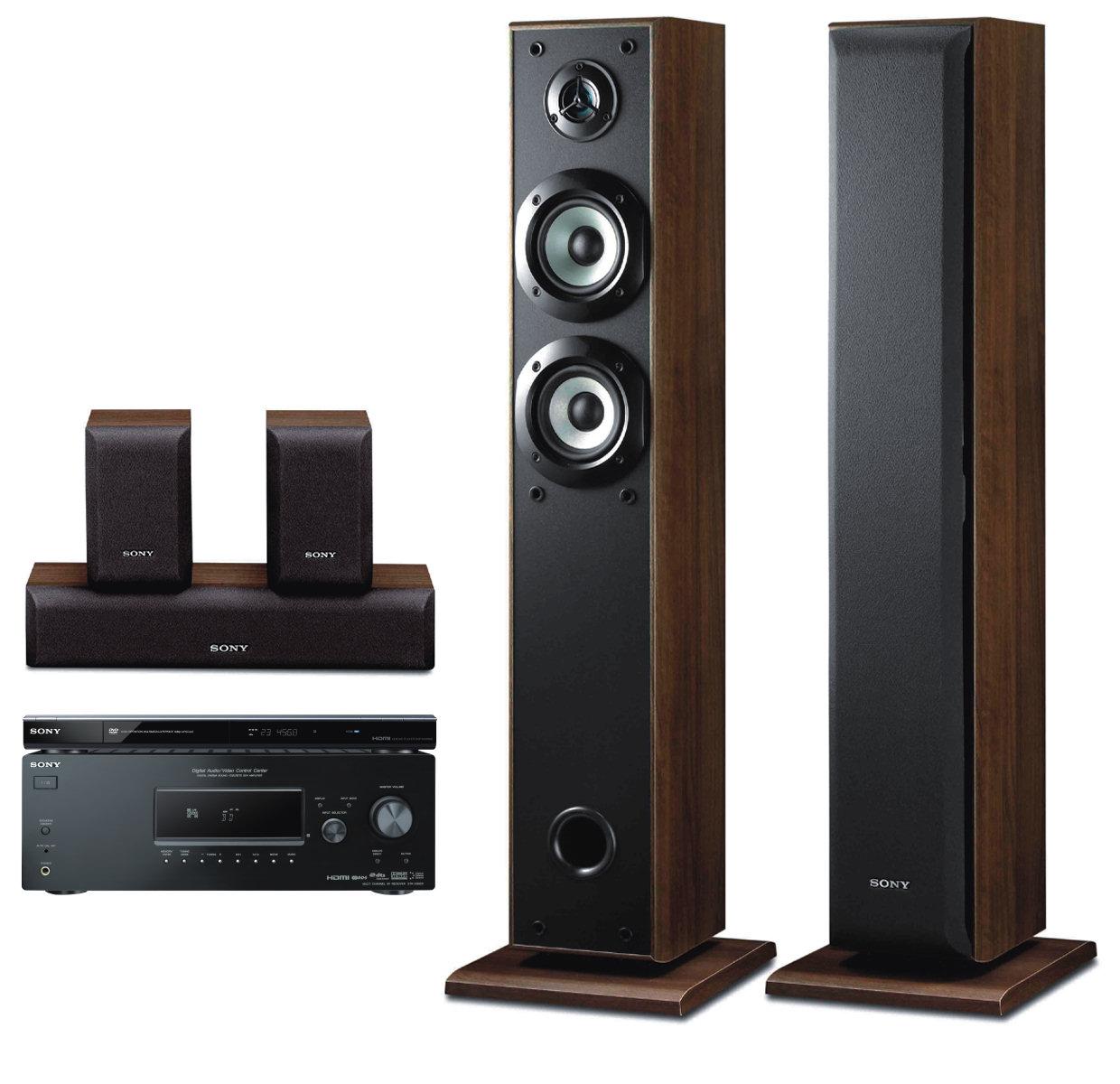 Zestaw kina Sony DVP-NS708, STR-DG520, SS-FCR4000