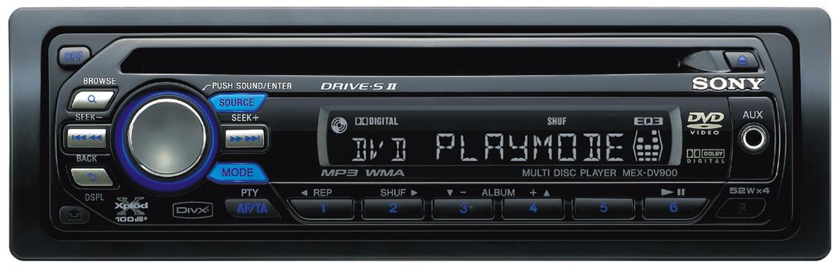 Radioodtwarzacz samochodowy Sony MEX-DV900