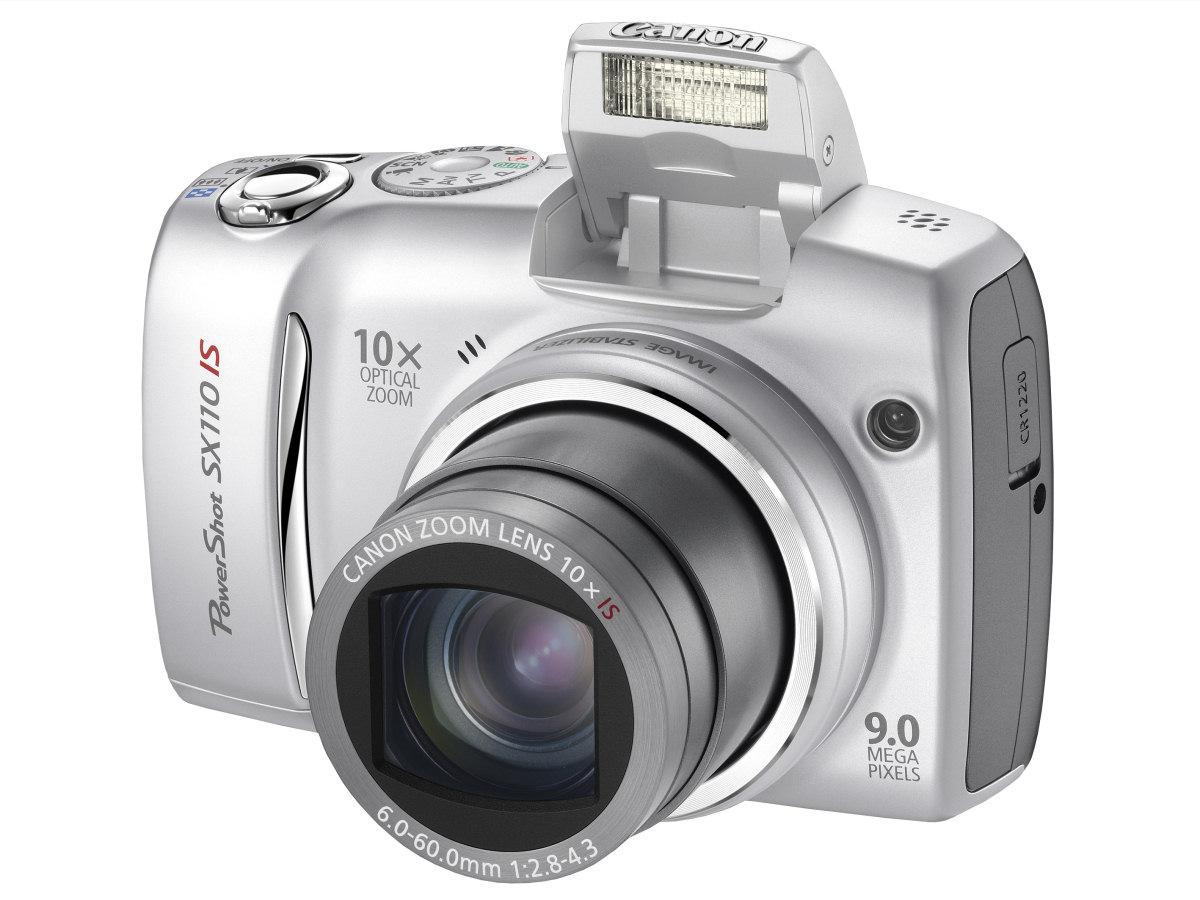Canon PowerShot SX110 IS (srebrny)