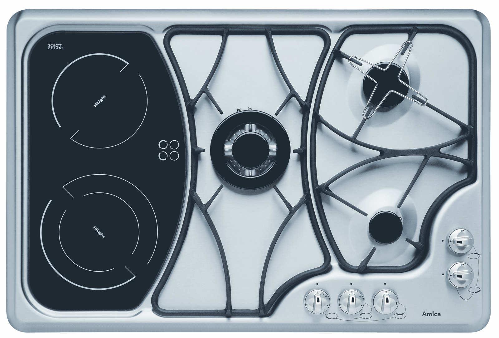 Płyta gazowo-ceramiczna Amica PMGC7211IX