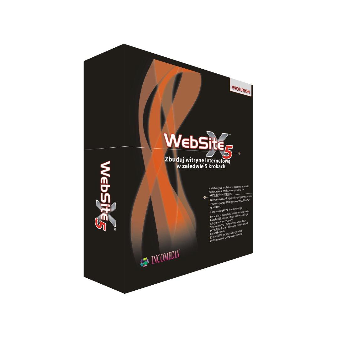Program Incomedia WebSite X5 Evolution