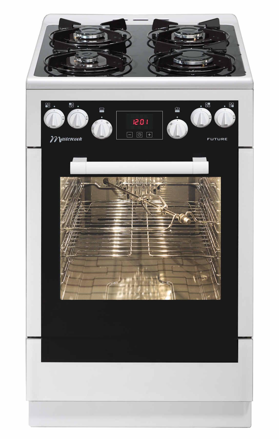Kuchnia gazowo-elektryczna Mastercook KGE 3490 B Future