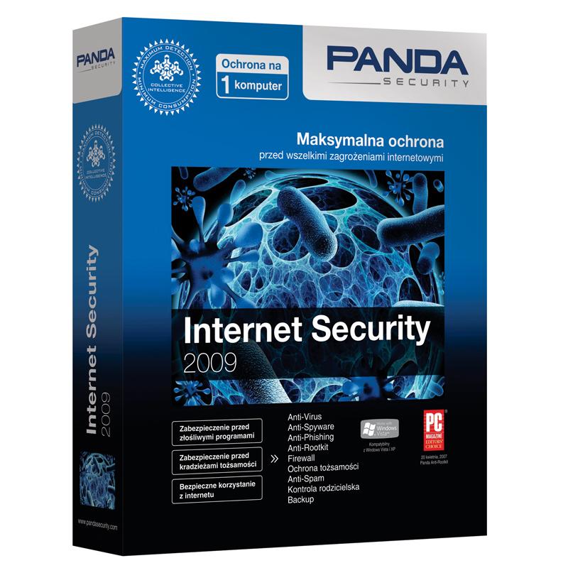 Panda Internet Security 2009 BOX 1PC/12M