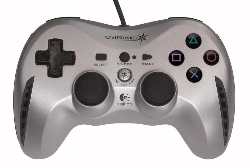 Pad Logitech Chillstream PC (srebrny)