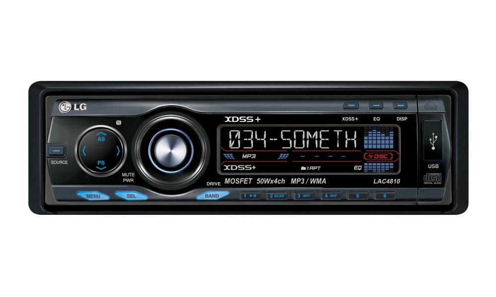 Radioodtwarzacz samochodowy LG LAC4810R