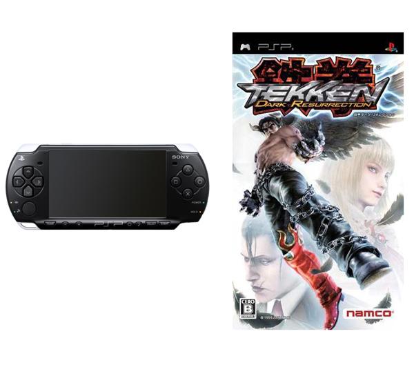Sony PSP Slim lite (czarna) + gra Tekken: Dark Resurrection