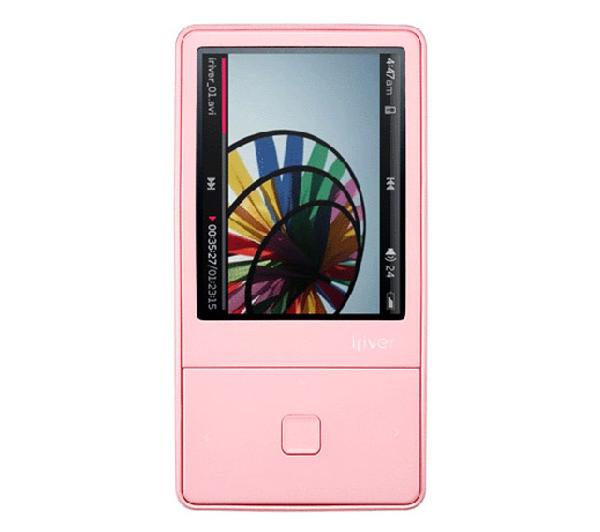 Odtwarzacz Iriver E100 - 4GB (różowy)