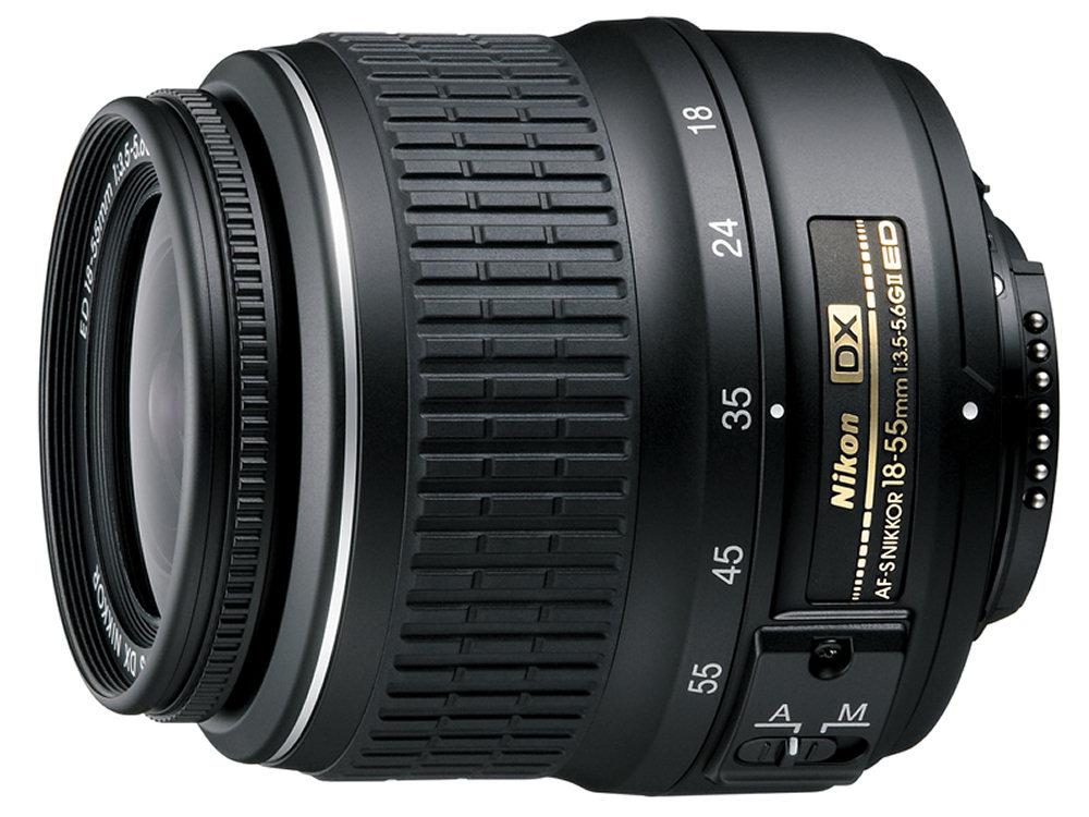 Nikon AF-S DX 18-55 mm f/3,5-5,6 G ED II Zoom-Nikkor (czarny)