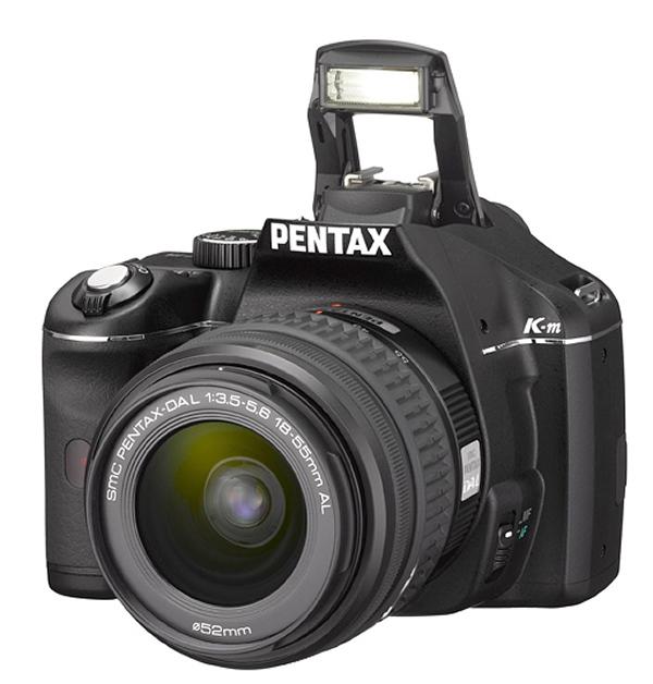 Lustrzanka Pentax K-m + DA 18-55 mm