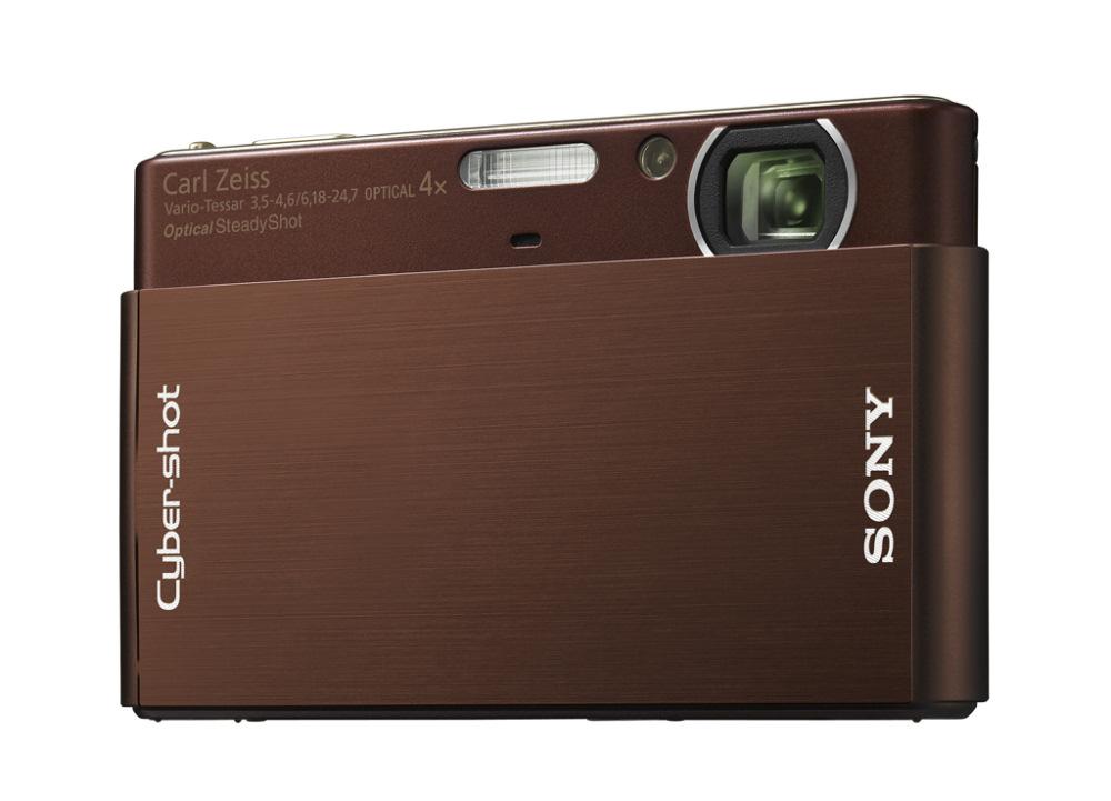 ソニー SONY Cyber-shot DSC-T77 ブラウン Sony Cyber-shot DSC-T77 (brązowy) - Opinie, Cena - RTV EURO AGD