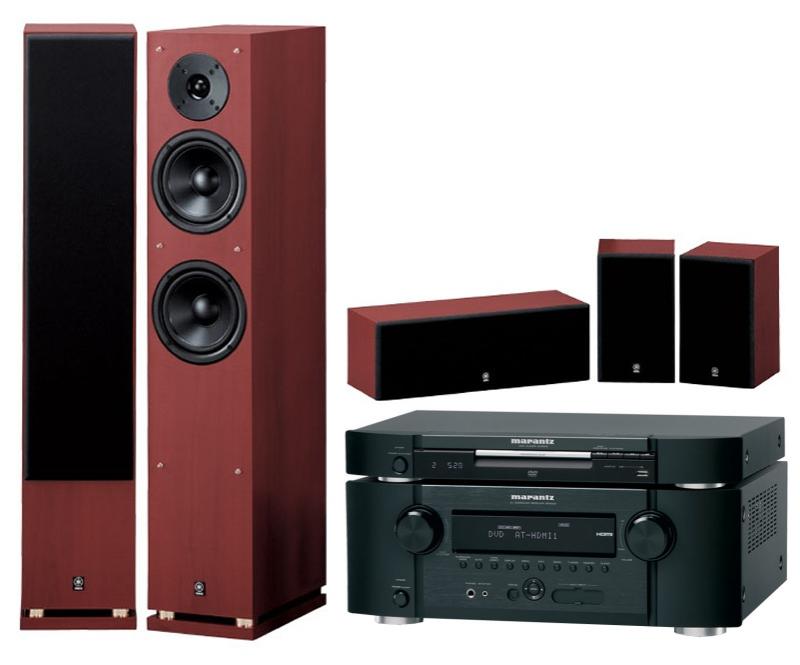 Zestaw kina Marantz DV4003, SR4003, Yamaha NS-7900, NS-P7900
