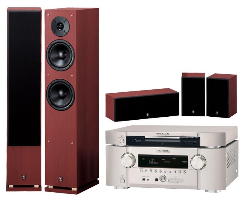 Zestaw kina Marantz DV4003, SR4003, Yamaha NS-7900, NS-P7900