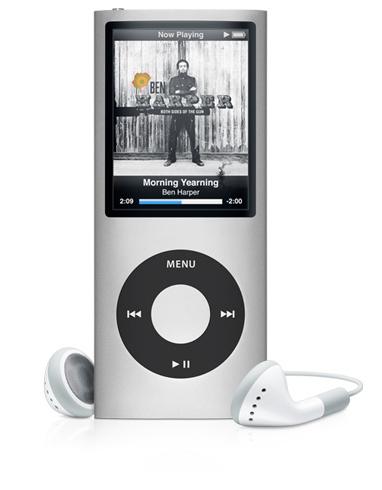 Odtwarzacz Apple iPod nano 4gen 4GB (srebrny)