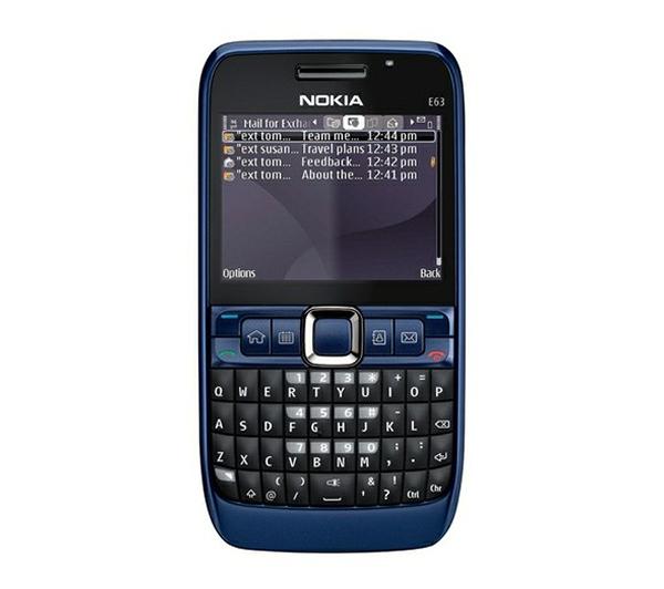 Nokia E63 (niebieski)
