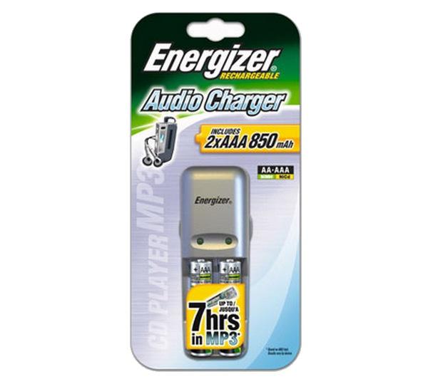 Ładowarka Energizer Audio + 2 akumulatory AAA 850 mAh