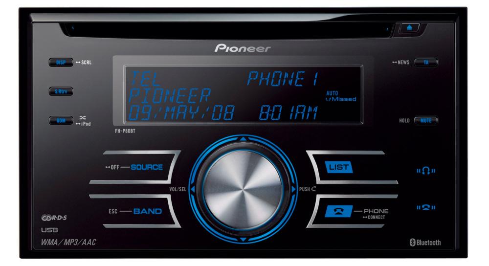 Radioodtwarzacz samochodowy Pioneer FH-P80BT