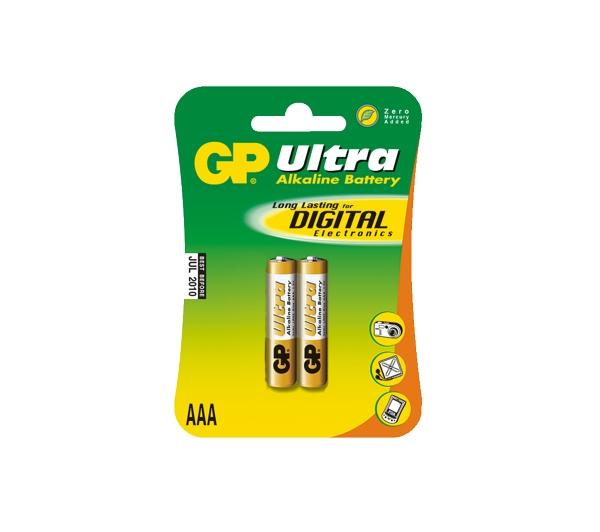 Baterie GP AAA Ultra (2 szt.)