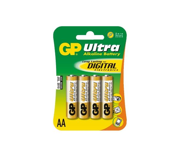 Baterie GP AA Ultra (4 szt.)