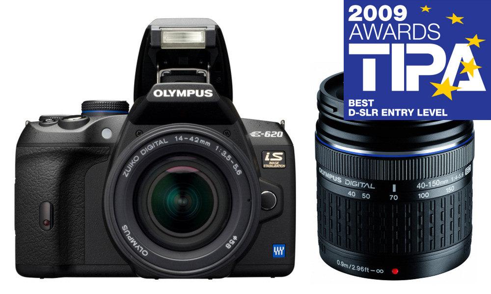 Lustrzanka Olympus E-620 + ED 14 - 42 mm + ED 40 - 150 mm