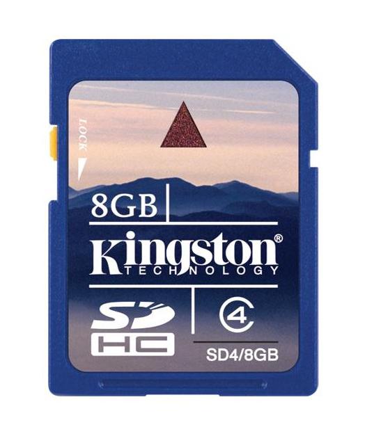 Kingston SDHC Class 4 8GB