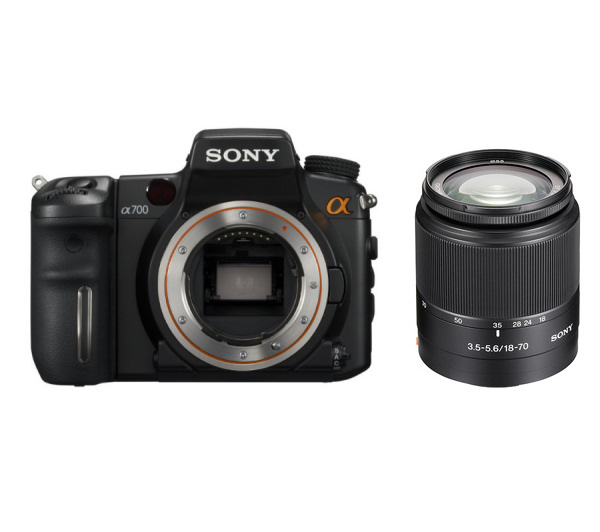 Lustrzanka Sony DSLR-A700K + DT 18 - 70 mm