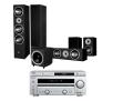 Zestaw kina Kenwood DVF-3400, KRF-V5200D (srebrny), PureAcoustics Royal AV-799, SubRB 1150 (czarny)