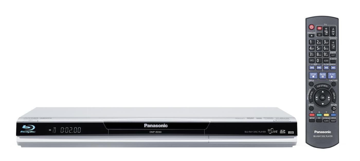 Odtwarzacz Blu-ray Panasonic DMP-BD60 (srebrny)