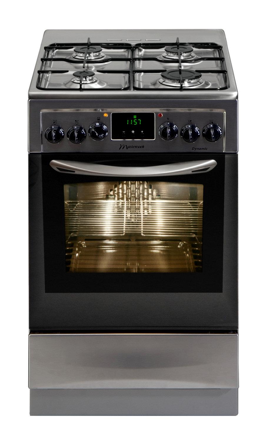 Kuchnia gazowo-elektryczna Mastercook KGE 3415 SX Dynamic
