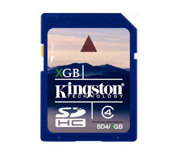 Kingston SDHC Class 4 4GB
